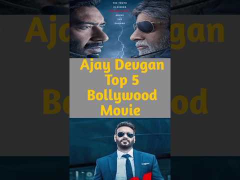 Ajay Devgan Top 5 Bollywood Movie #ajaydevganmovies #shorts