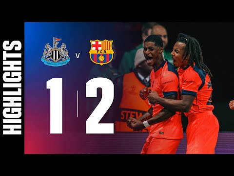 HIGHLIGHTS | NEWCASTLE 1 vs 2 FC BARCELONA | UEFA CHAMPIONS LEAGUE 🔵🔴