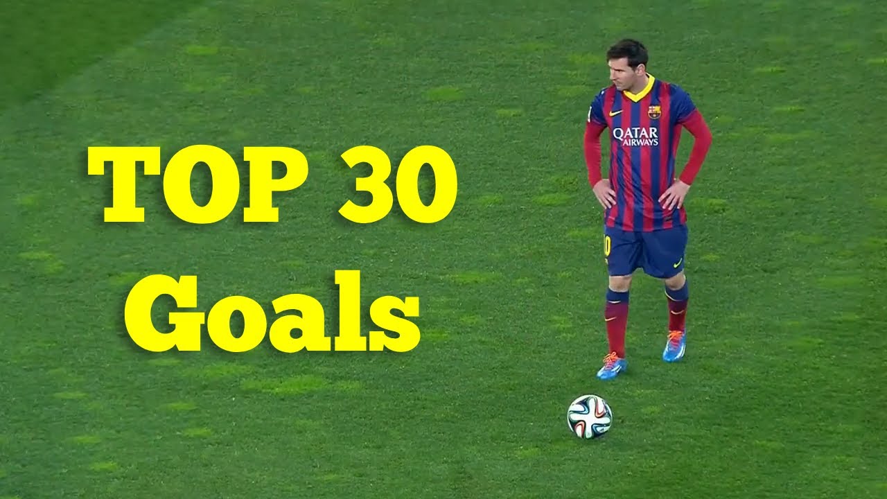 Lionel Messi's Top 30 Goals Ever ⚽ | Legendary Moments Highlighted