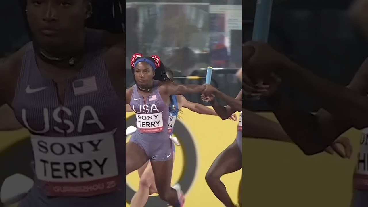 Incredible Relay Save at World Relays 🇺🇸