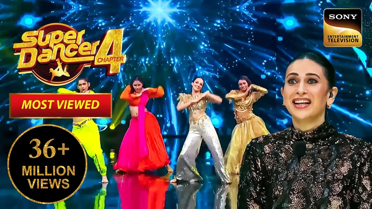 Contestants Tribute to Karisma Kapoor on Super Dancer 4 🎬