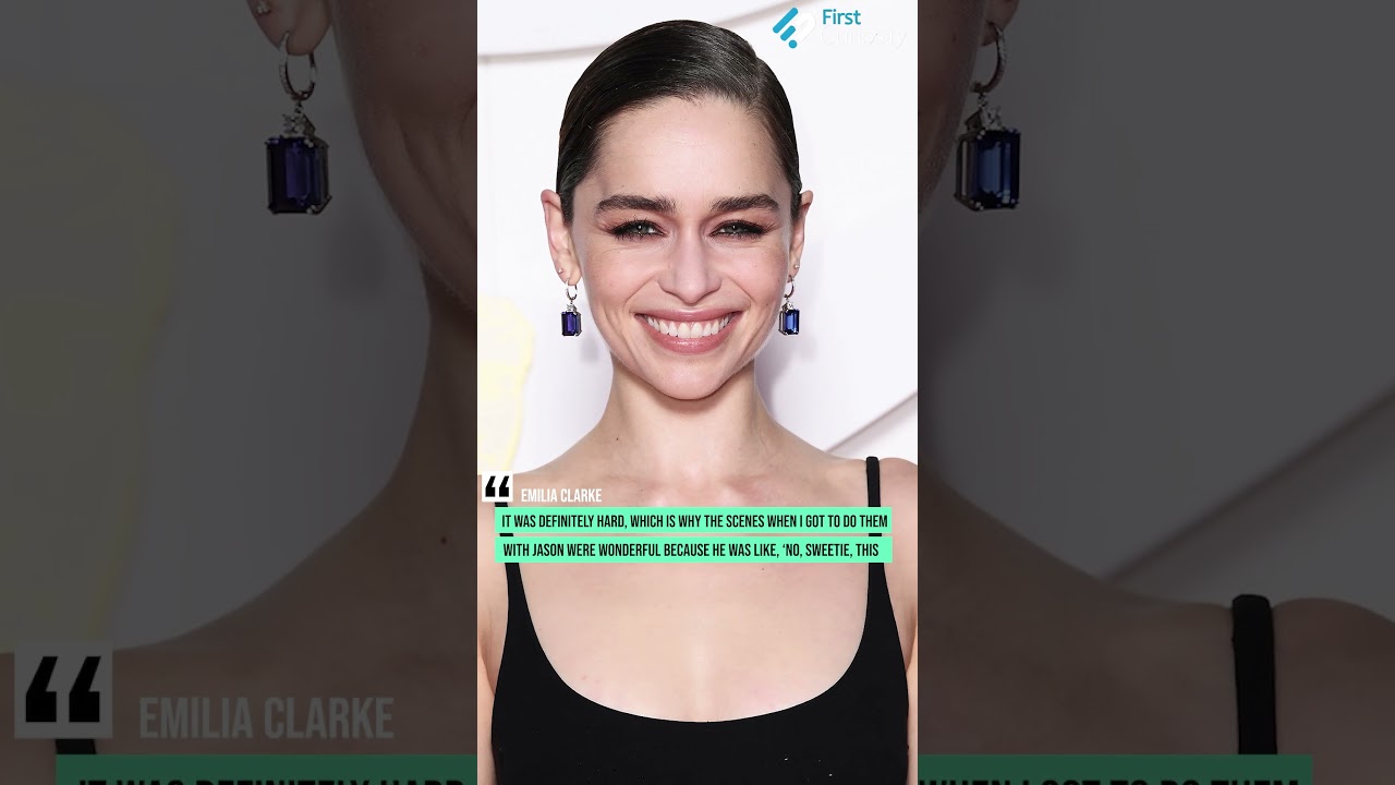 Jason Momoa's Heartwarming Support for Emilia Clarke on Game of Thrones Set ❤️