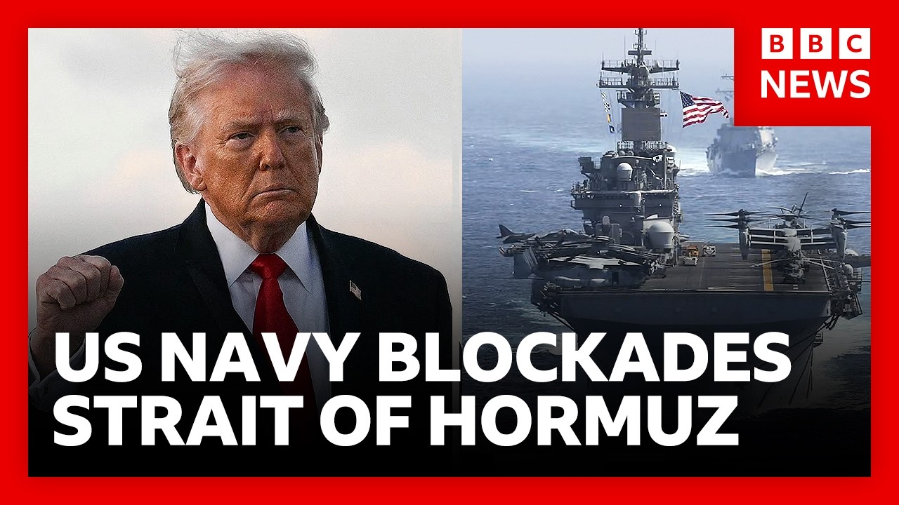 Trump Blocks Strait of Hormuz After Iran Peace Fail 🚢
