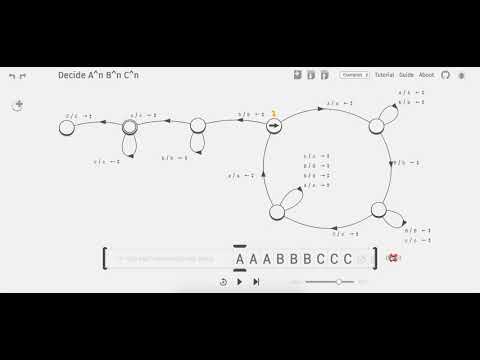 Turing Machine Decider for A^nB^nC^n