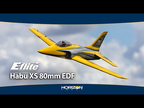 E-flite Habu XS (eXtra Sport) 80mm EDF RC Jet