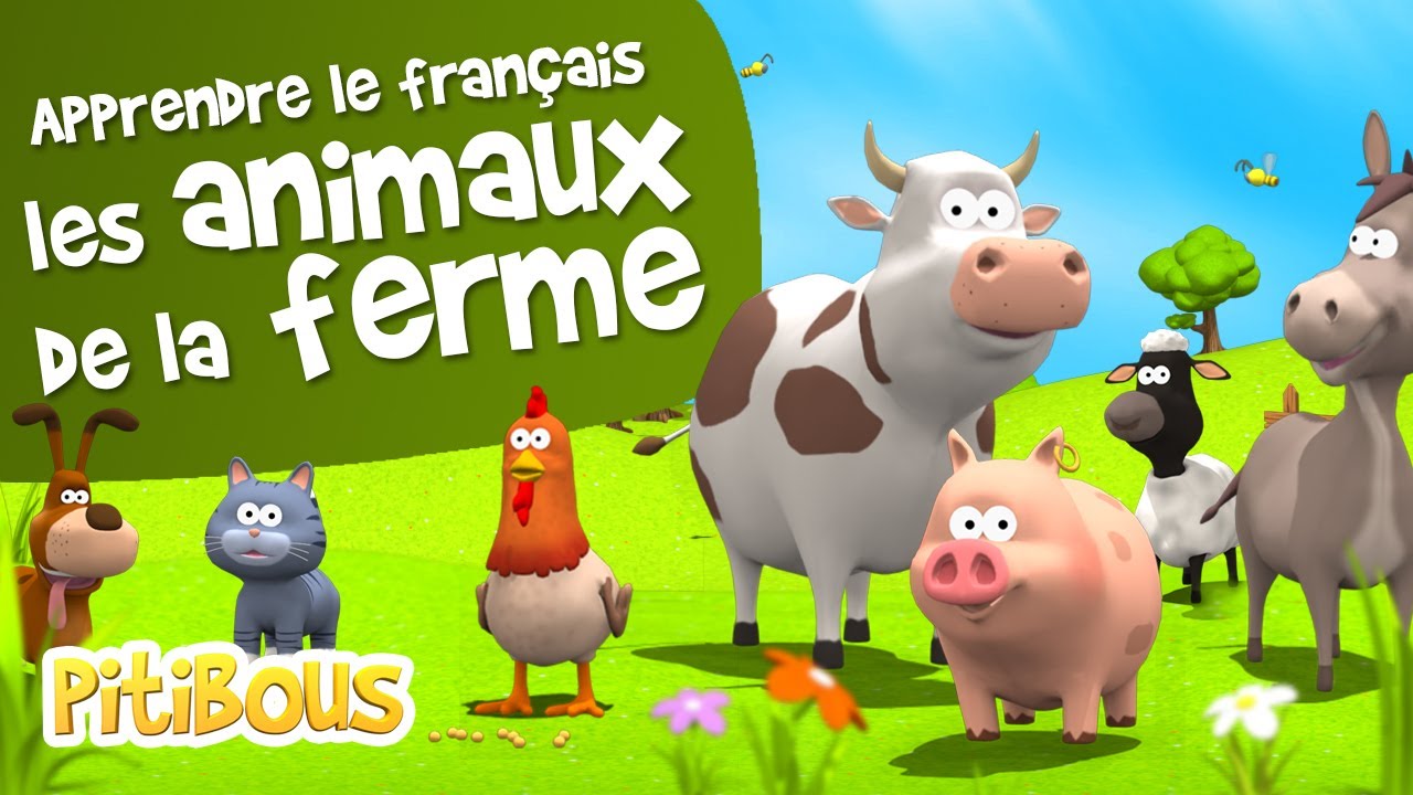 Apprendre les Animaux de la Ferme 🐄
