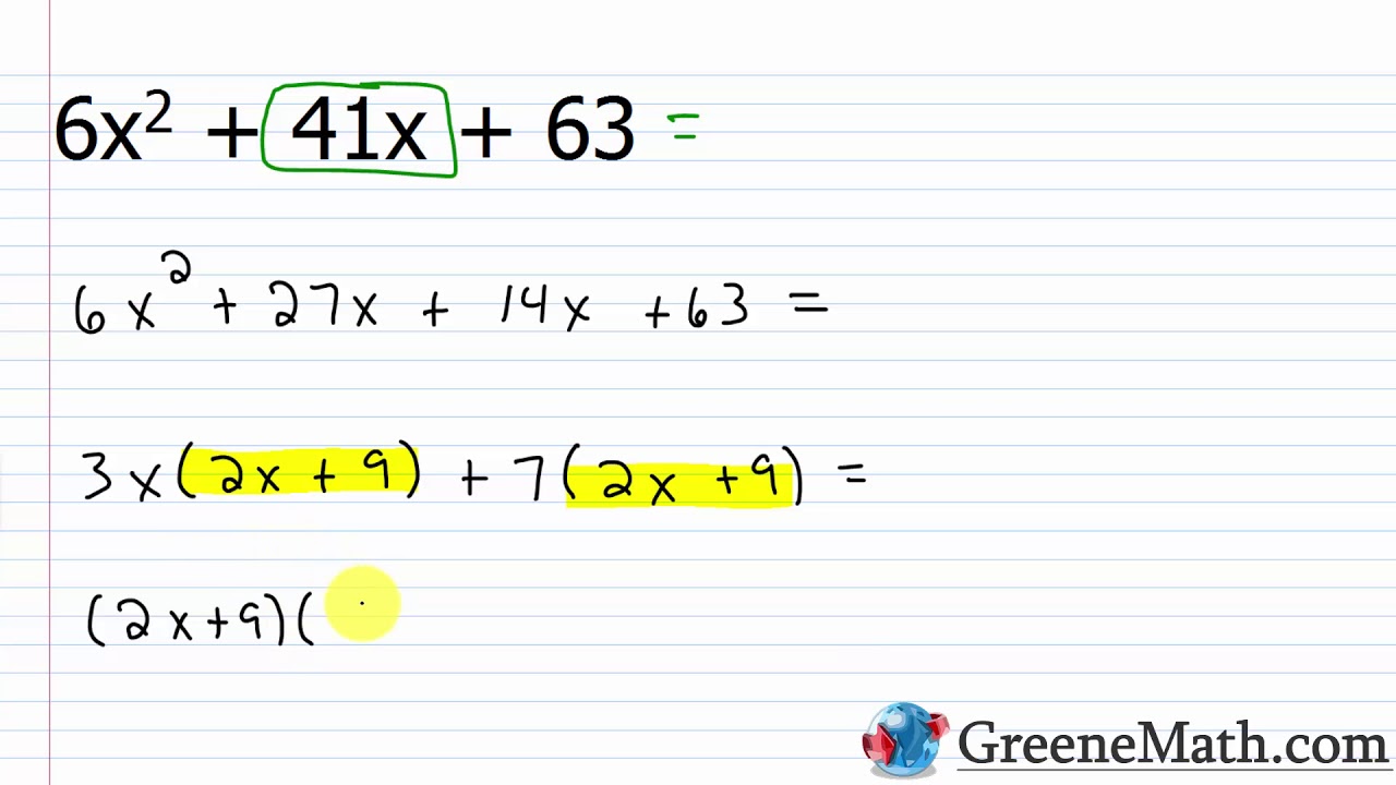 Master Factoring Trinomials with the AC Method 📚
