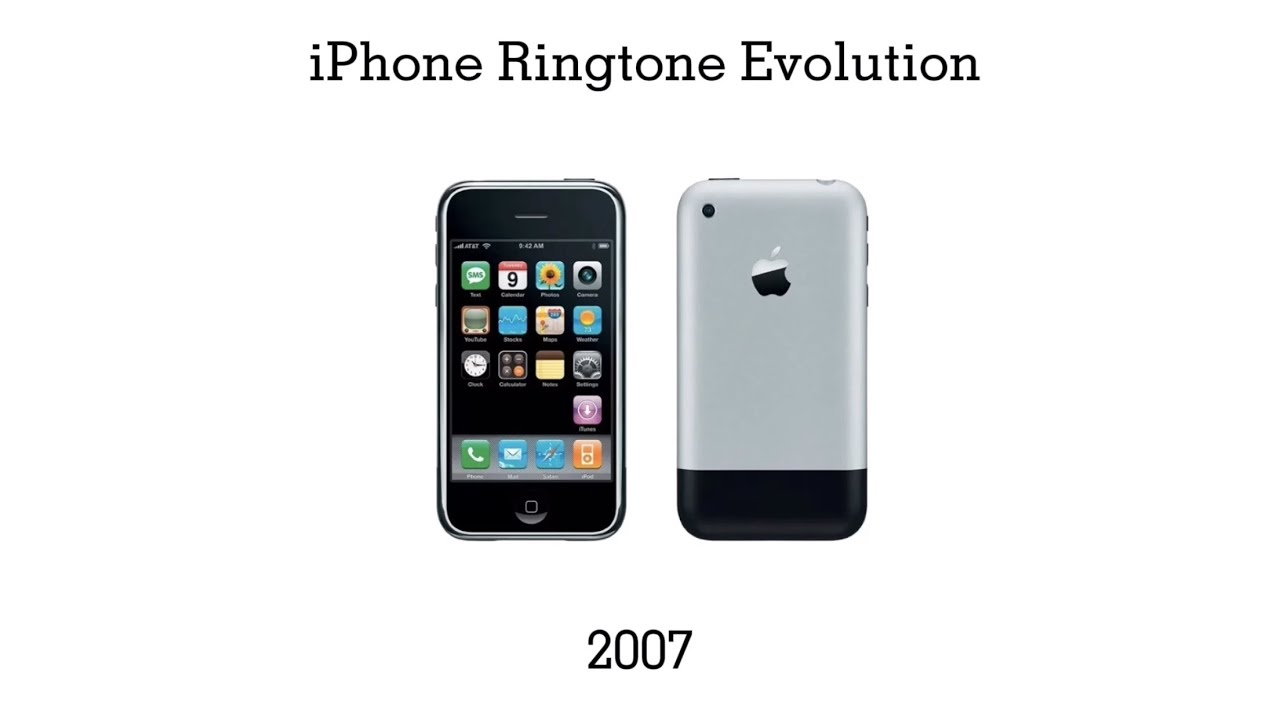 iPhone Ringtone Evolution 📱