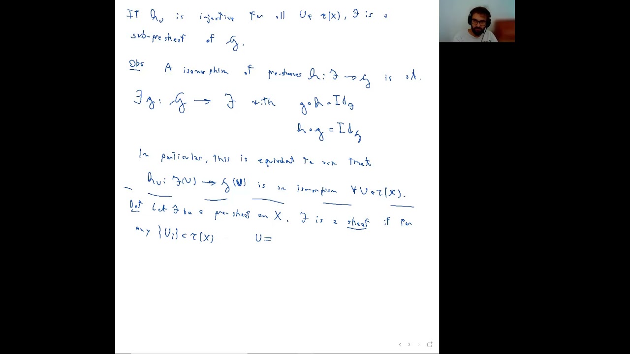 Intro to Fibrations: Sheaves & Presheaves π