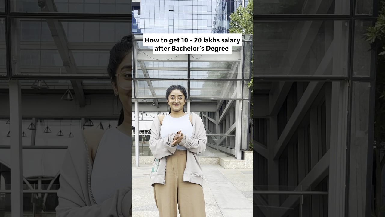 Achieving a 10–20 Lakh Salary Post-Bachelor’s Degree | High-Paying Careers 2025 | Intellipaat #shorts