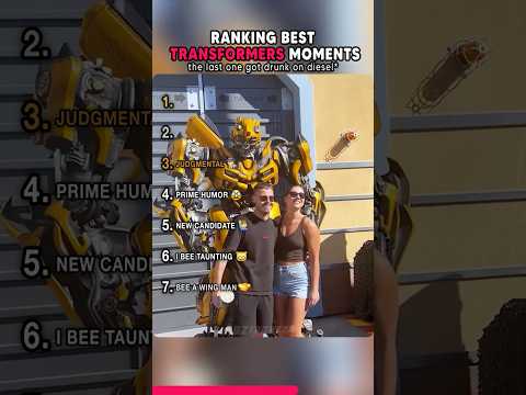 Top Transformers Moments #usa #universal