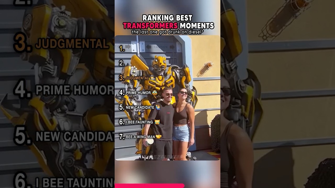 Epic Transformers Moments at Universal Studios 🎬 | Top Highlights & Funniest Scenes