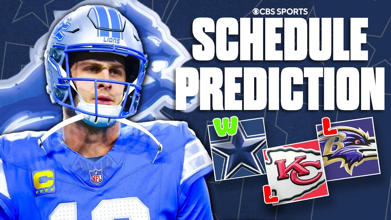 Detroit Lions 2025 Schedule & New Coaches 🦁