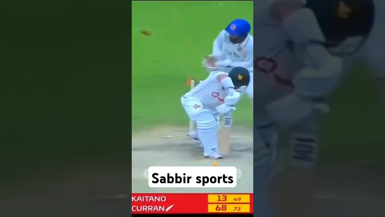 Afghanistan vs Zimbabwe Test Match | AM Ghazanfar Bowling