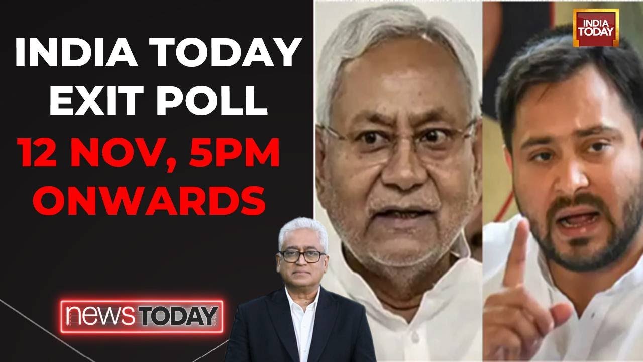 Bihar Elections 2025 Exit Poll Live at 5 PM 🗳️