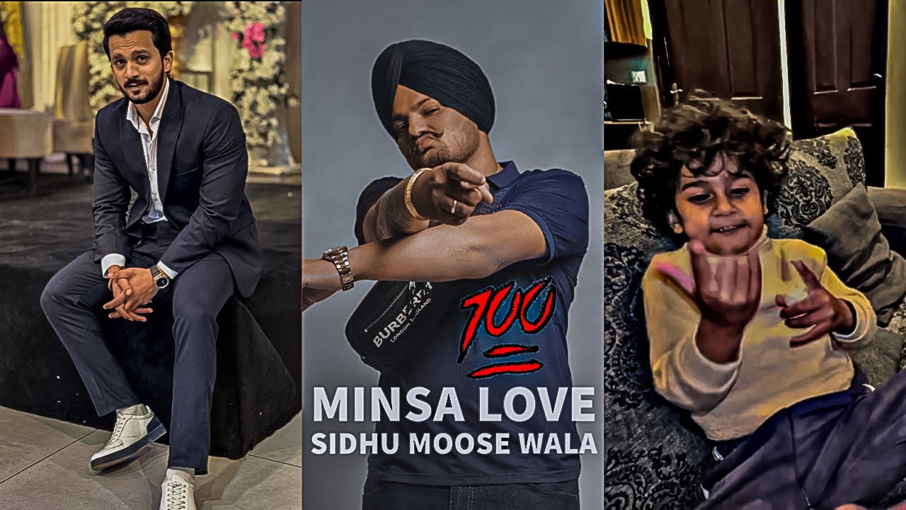 Minsa's Love for Sidhu Moose Wala | Rajab Family Edits 🎶