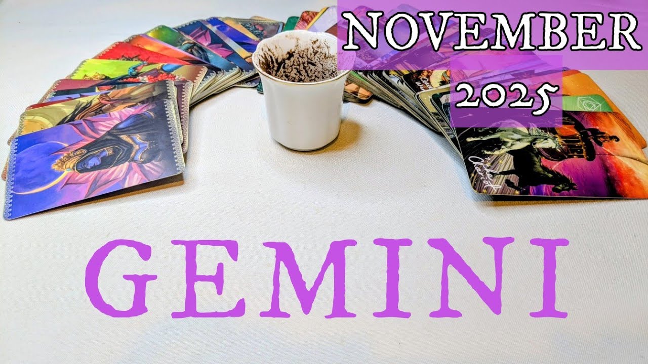 ✨Exclusive November 2025 Tarot Reading for Gemini – A Major Gift from the Universe!✨