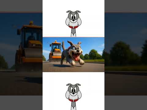 Sprunki OC Spike Bulldog from Tom and Jerry Po Got Crushed by Road Roller #sprunki #incredibox