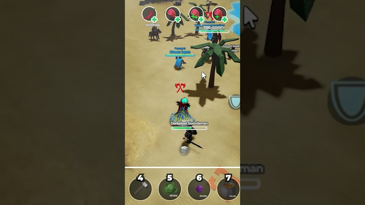 Clutch 1v6 with NPC Army in Roblox Survival 🎮