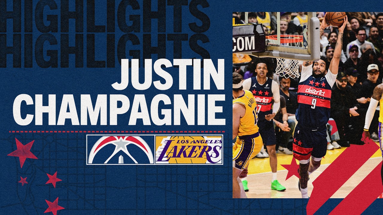 Justin Champagnie Scores 18 vs Lakers 🏀