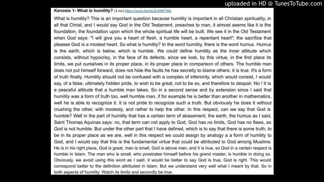 Kenosis: Understanding True Humility ✨