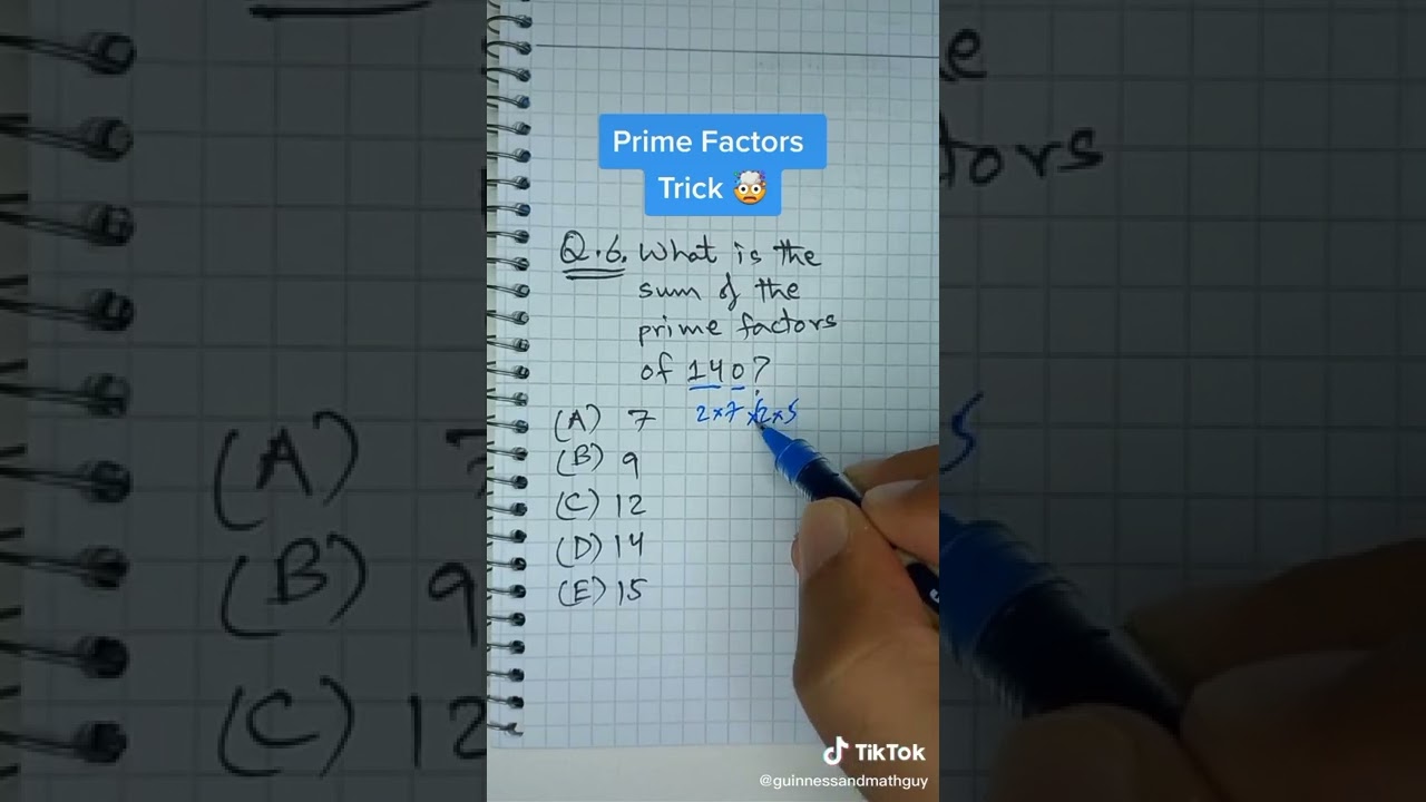 Prime Factors Trick