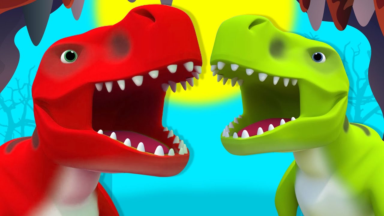 T-Rex Dinosaur Song | Fun 3D Kids' Music 🦖