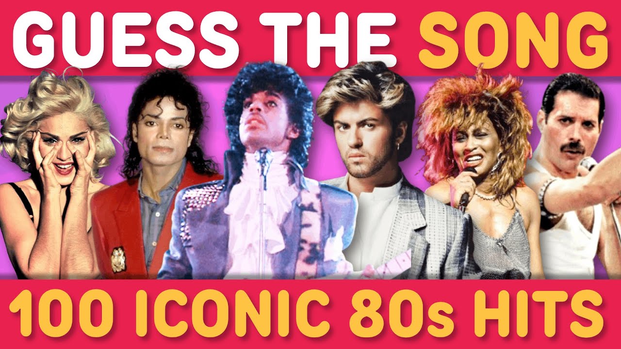Guess the 100 Most Iconic 80s Songs 🎶