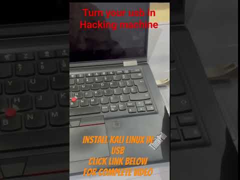 turn your USB into hacking machine #installkali