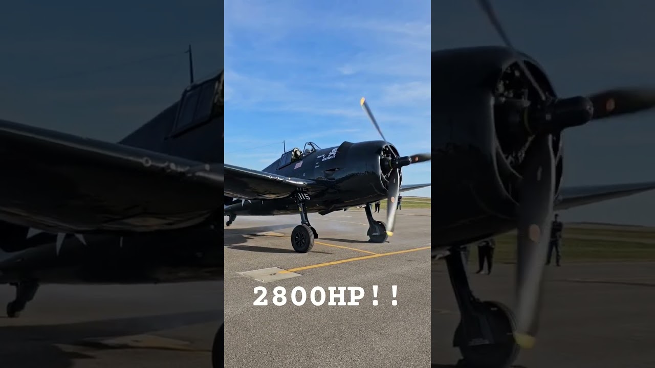 Watch the Grumman F6F Hellcat 'Death N' Destruction' Roar to Life ✈️
