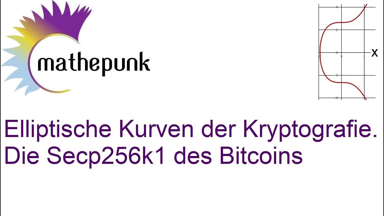Elliptische Kurven in der Kryptografie: Die Secp256k1 des Bitcoins