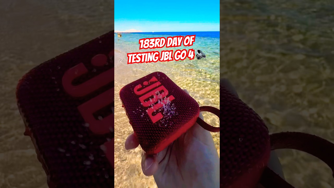 6 JBL GO 4: 6 Months of Durability 💪