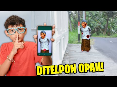DITELPON OPAH DISURUH KE KUBURAN ANGKER!!! BOCIL TAKUT BANGET SAMPAI GAK BISA TIDUR!!!