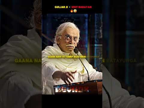 Gulzar ji × udit narayan 🔥🗿