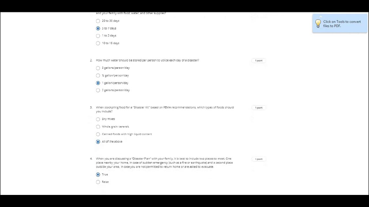 Ace Your Disaster Preparedness Course with These 2 Quiz Answers! π¨