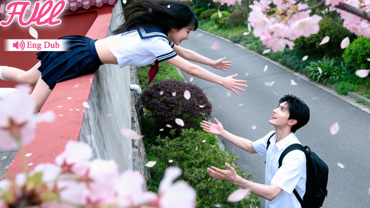 Girl Climbs Wall, Falls on School's Hottest Boy ❤️