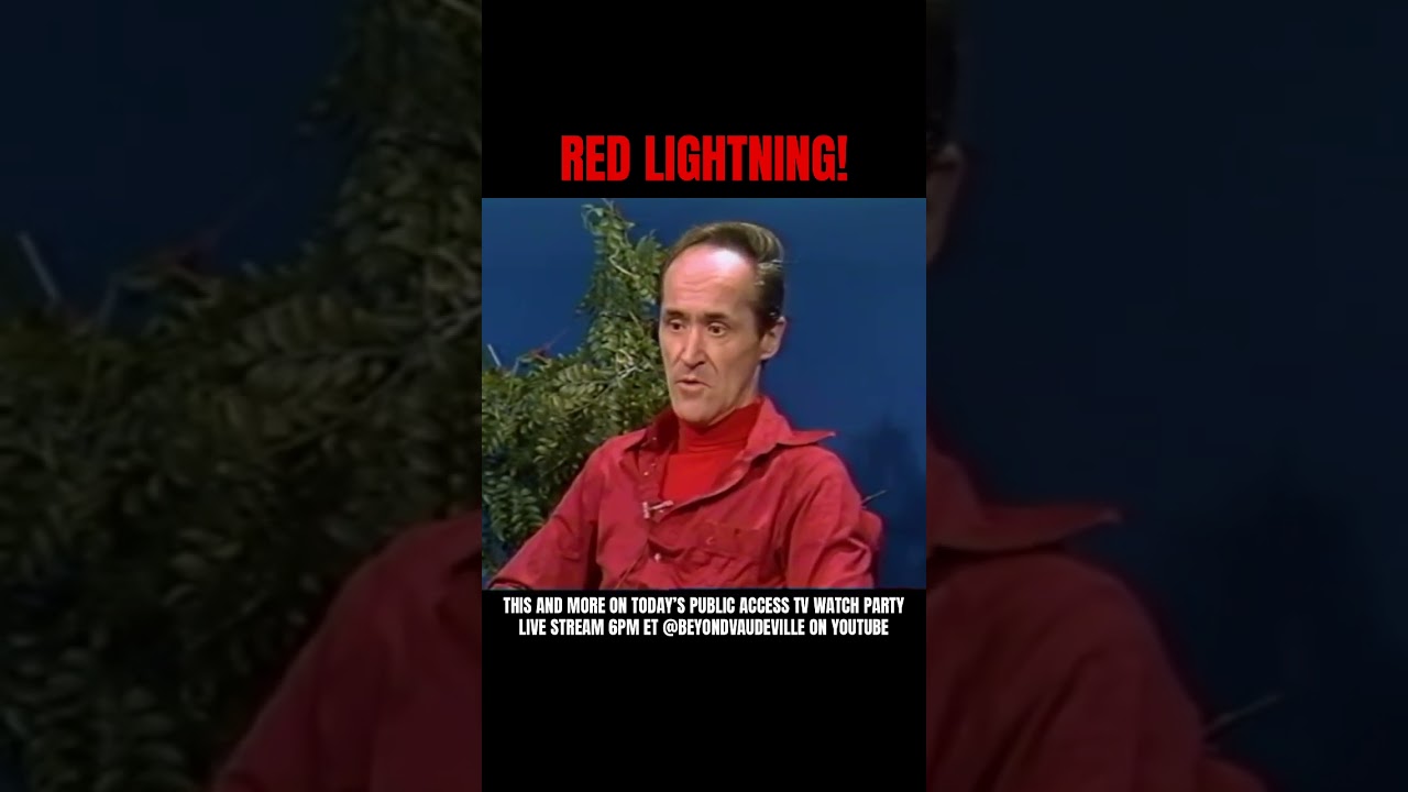 Watch Red Lightning Live! 🎥 Public TV Party at 6PM ET