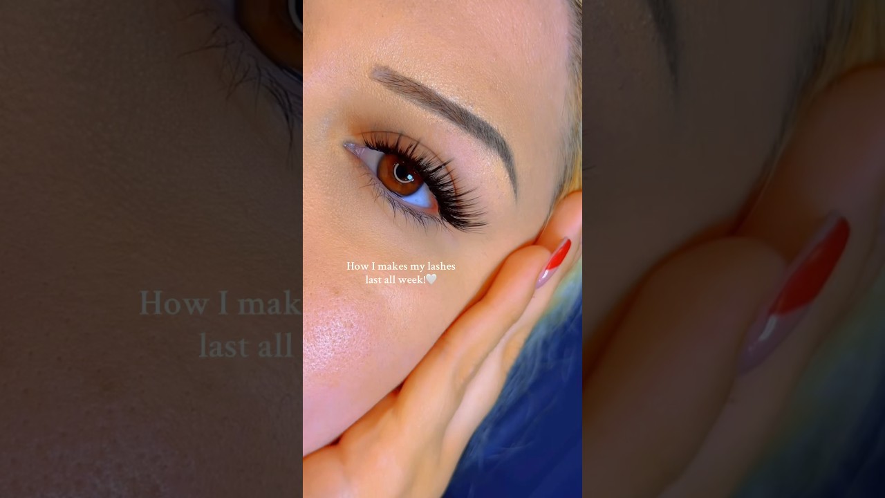 Tips to Make Your Cluster Lashes Last All Week ✨