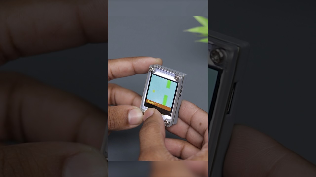 Arduino Nano Flappy Bird Game Experiment