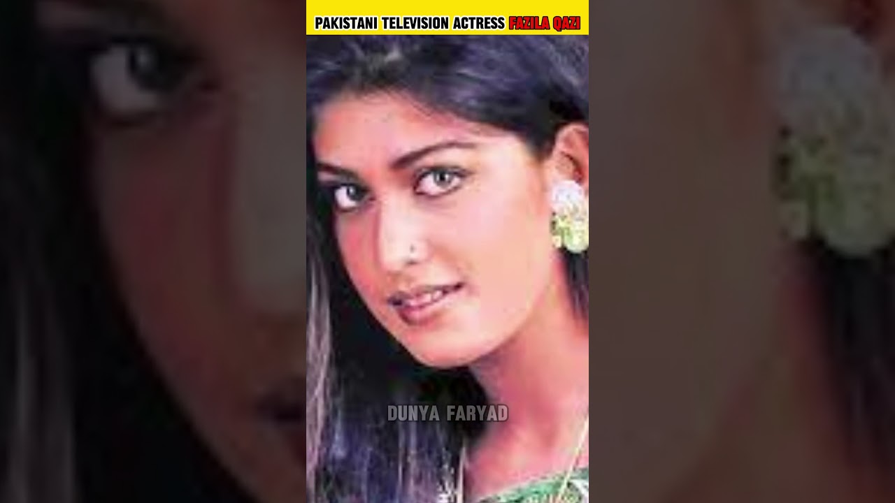 Discover the Fascinating Life of Pakistani TV Star Fazila Qazi 🌟