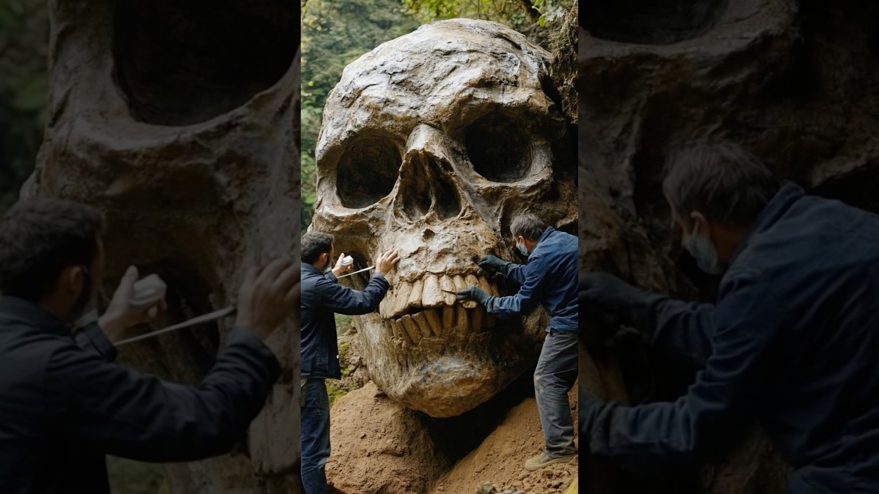 15-Foot Human Skulls Discovered in Egypt 🏺