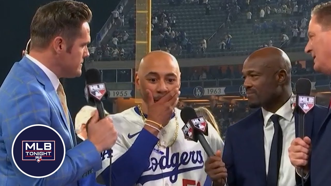 Mookie Betts Reacts to Freddie Freeman’s Epic Walk-Off Grand Slam ⚾️