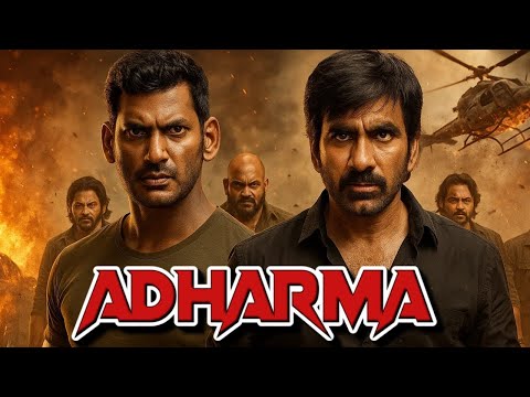 ADHARMA HINDI DUBBED MOVIE 2025 (HD) - NEW SOUTH INDIAN MOVIES DUBBED IN HINDI FULL HD