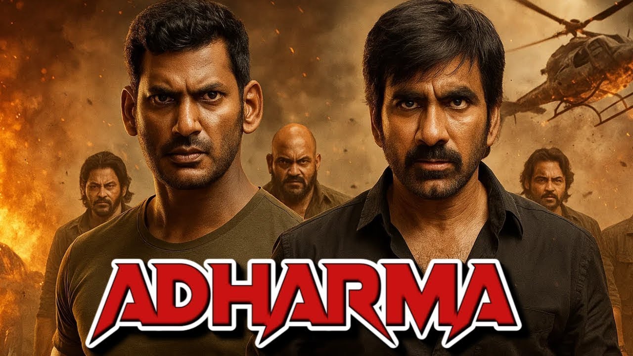 Adharma Hindi Dubbed Movie 2025 (HD) 🎬