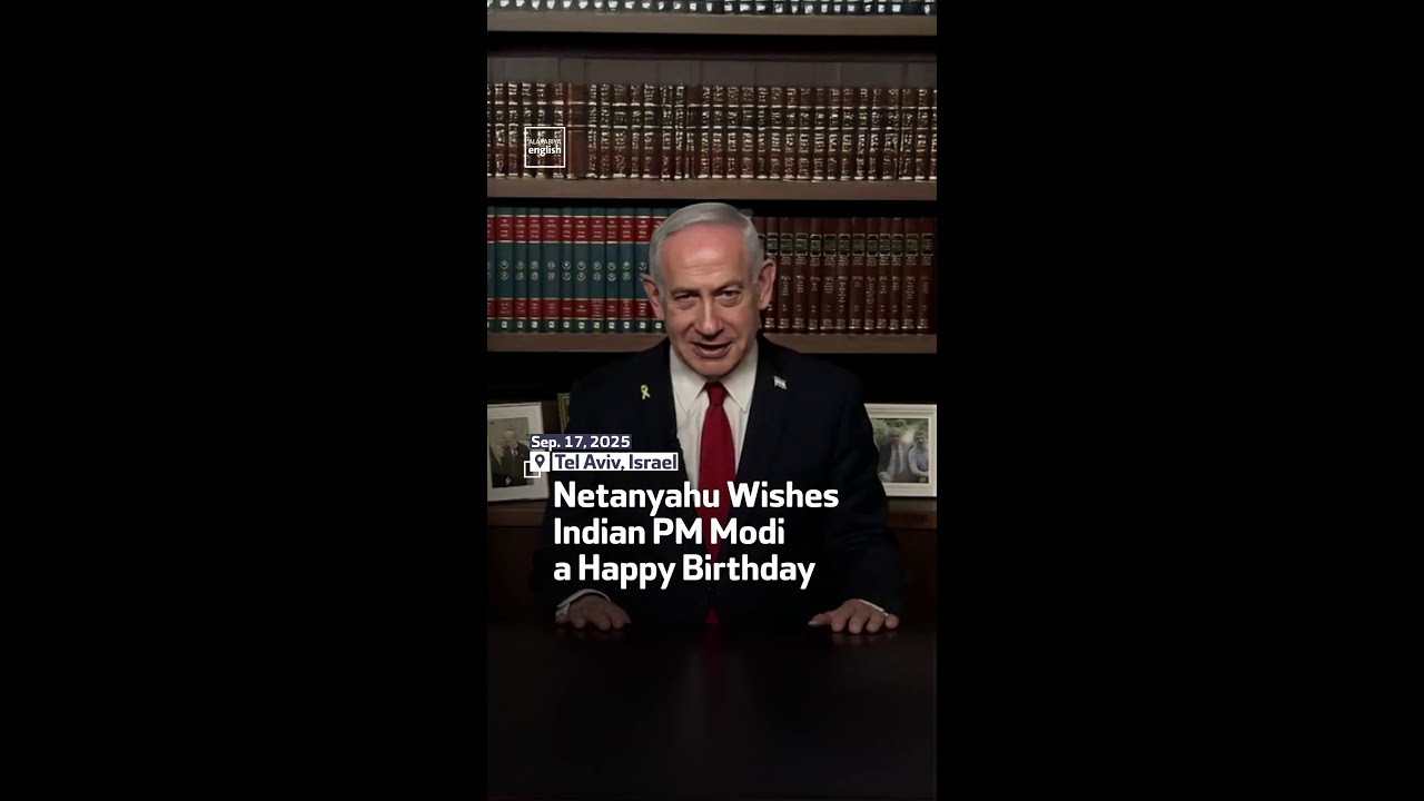 Netanyahu Wishes Modi a Happy 75th Birthday ๐