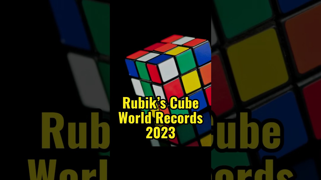 Top Rubik’s Cube World Records of 2023 🚀 | Amazing Speedcubing Highlights