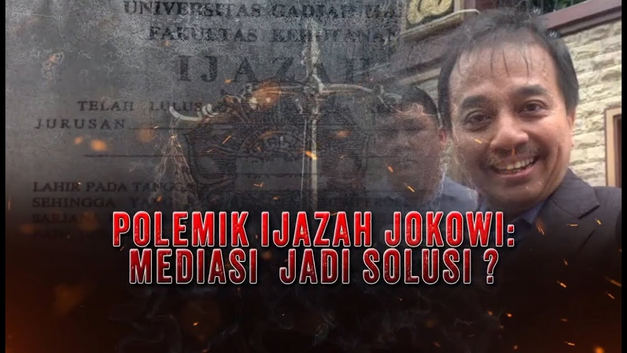 Polemik Ijazah Jokowi: Apakah Mediasi Solusi? โจ