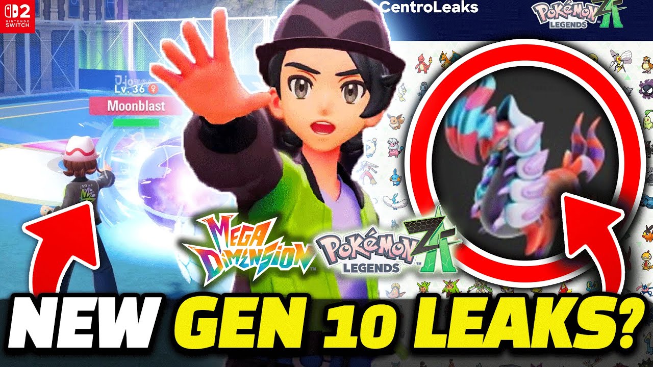 Pokémon News: Legends ZA Pokedex & Gen 10 Leaks 🔥
