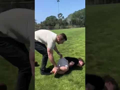 HE GOT HIT IN THE NUTS