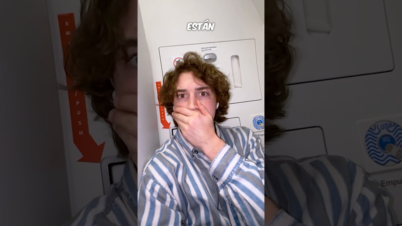 ¡Atrapado en un avión! 😭✈️
